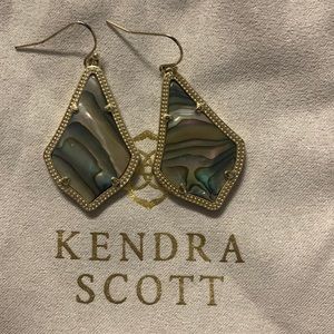 Kendra Scott Alex earrings in Abalone